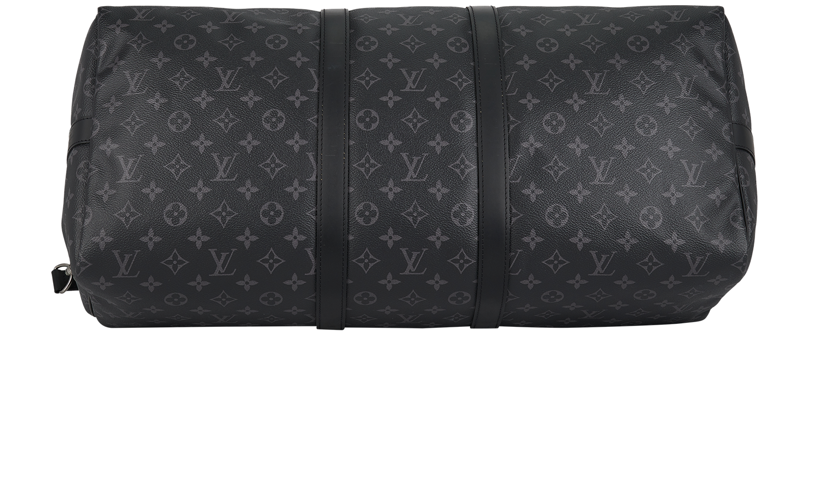 Keepall Bandoulière 55, &pound;1,200, Handbags, Black/Grey, Canvas, Top view